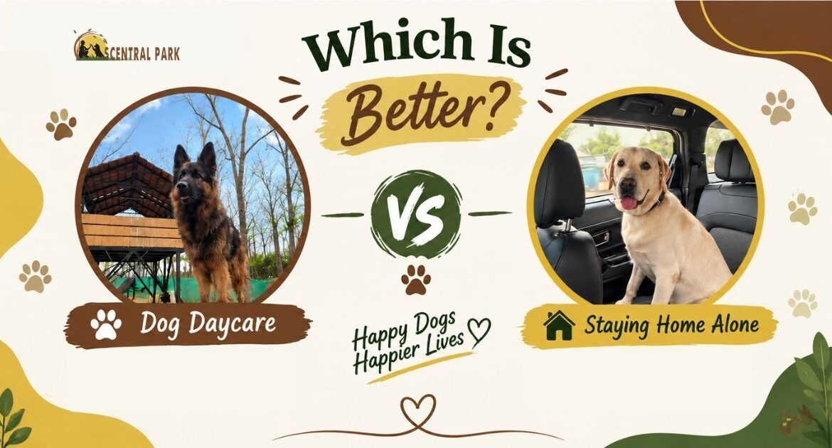 Dog Daycare vs Staying Home Alone: Which Is Better?