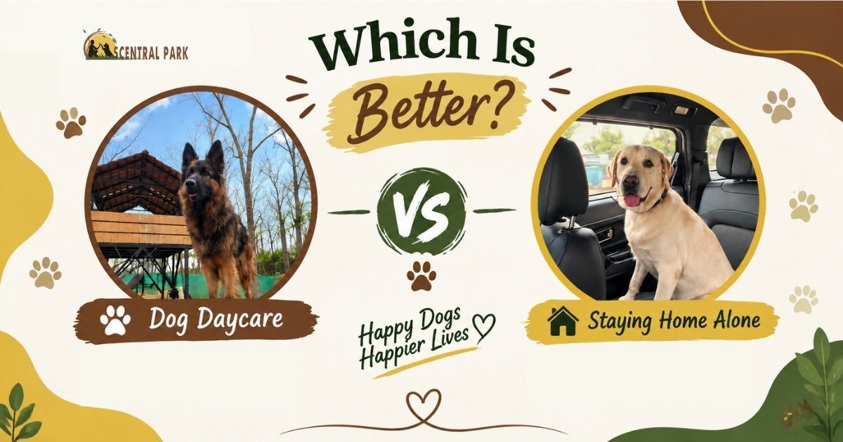 Dog Daycare vs Staying Home Alone: Which Is Better?