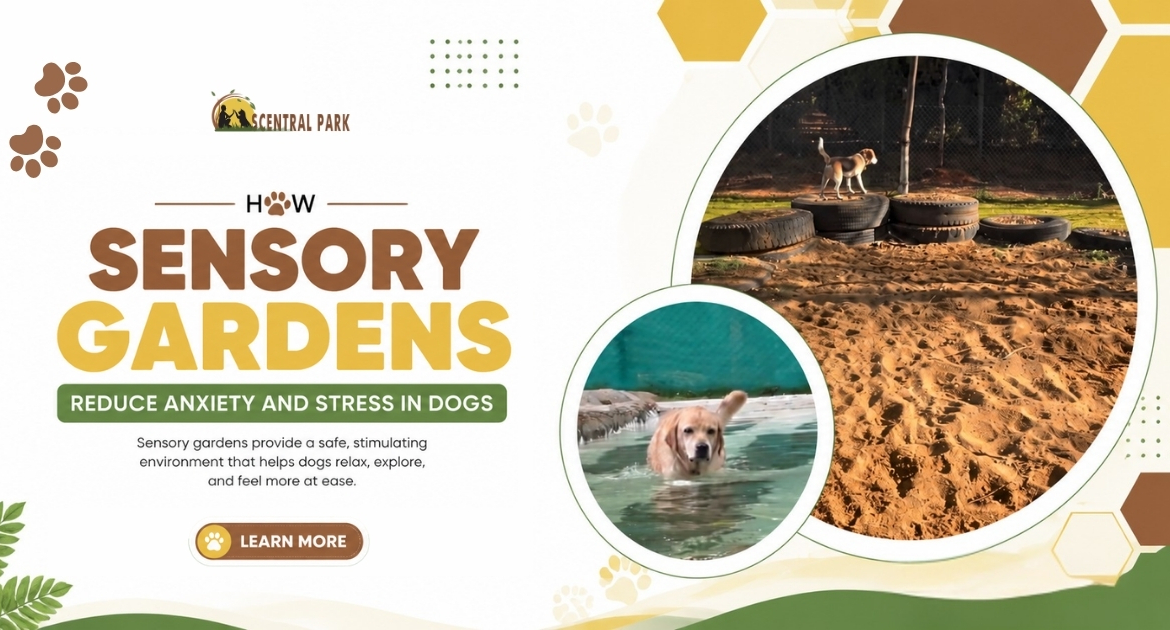 Sensory Gardens for Dogs to Reduce Anxiety