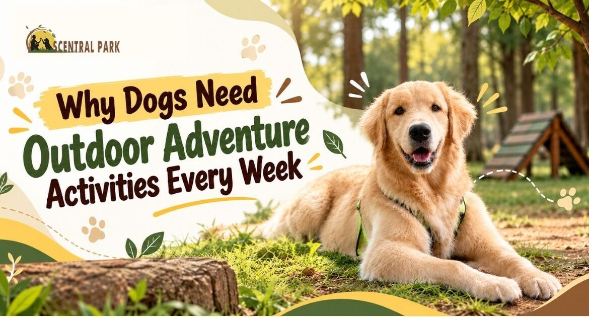 Dogs Need Outdoor Adventure Activities